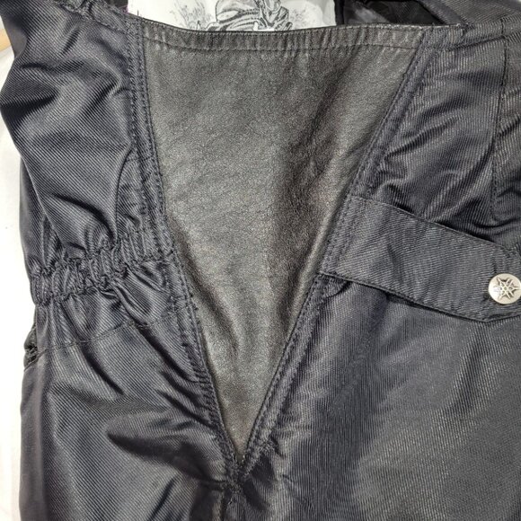 Yamaha Vintage Snowmobile Skidoo Pants Bibs Women's size 2 - Picture 5 of 6